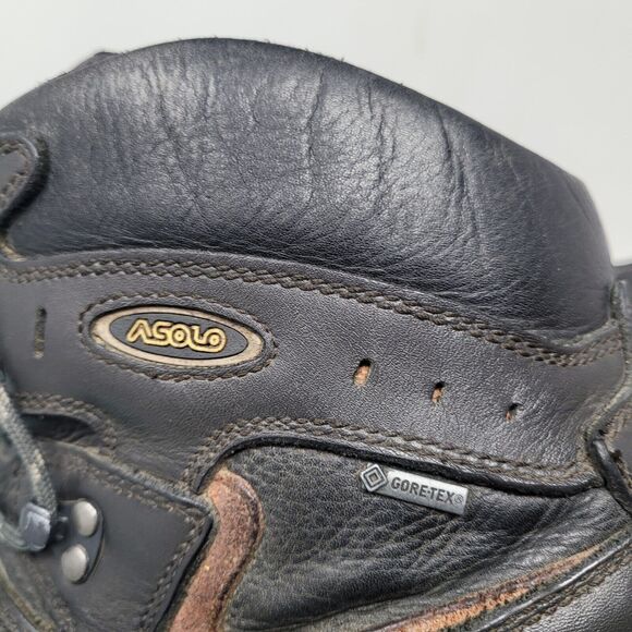 ASOLO POWER MATIC 200 GV EVO Gore-Tex Trekking Hiking Boots Mens 14 EU49 Romania - Picture 7 of 8